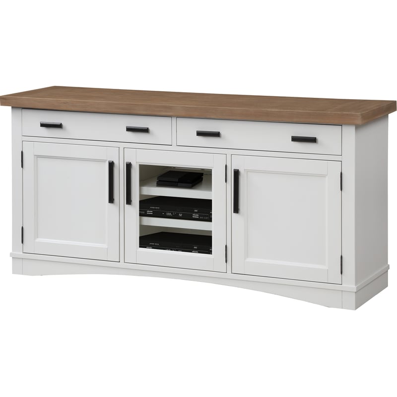 Parker House Americana Modern White 63 Inch TV Console PKH-AME63-COT