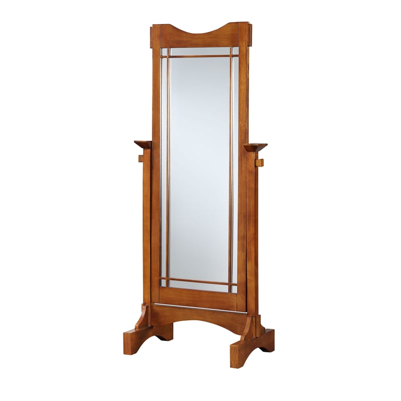 Powell Furniture Anna Lee Mission Oak Cheval Mirror PWL-993-230 Powell Furniture Anna Lee Mission Oak Cheval Mirror PWL-993-230