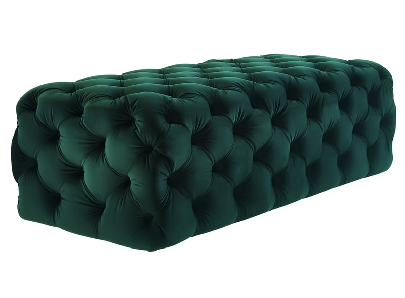 TOV Furniture Kaylee Green Ottoman