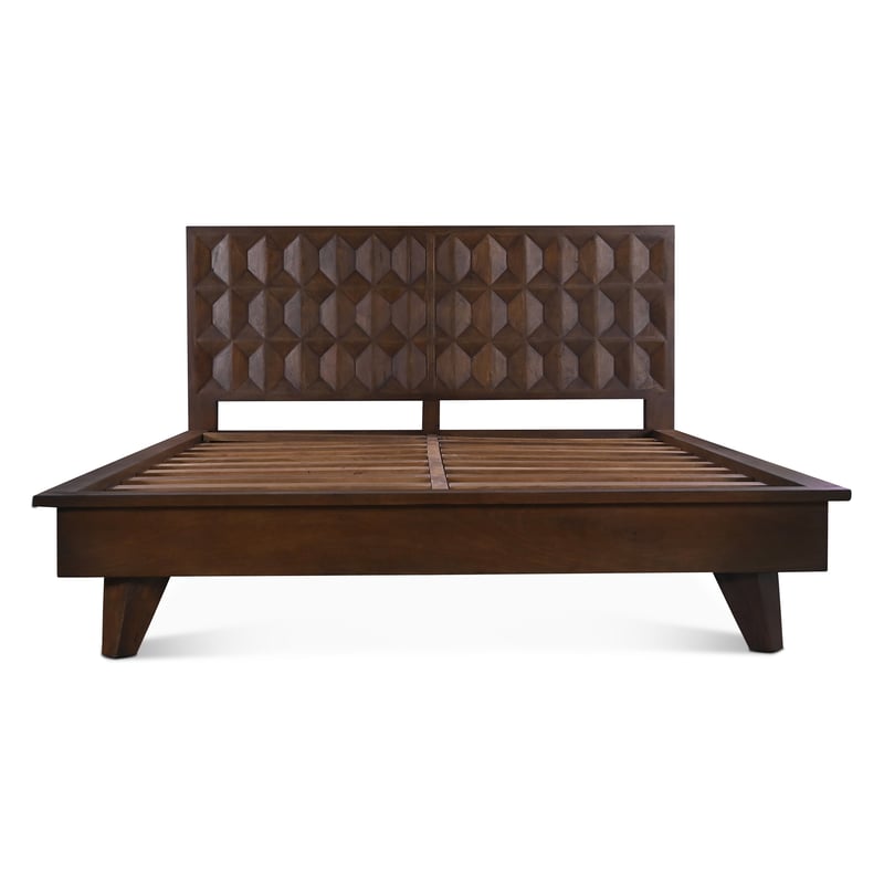 World Interiors Lisbon Brown Queen Bed WIF-ZWLISQBRB World Interiors Lisbon Brown Queen Bed WIF-ZWLISQBRB