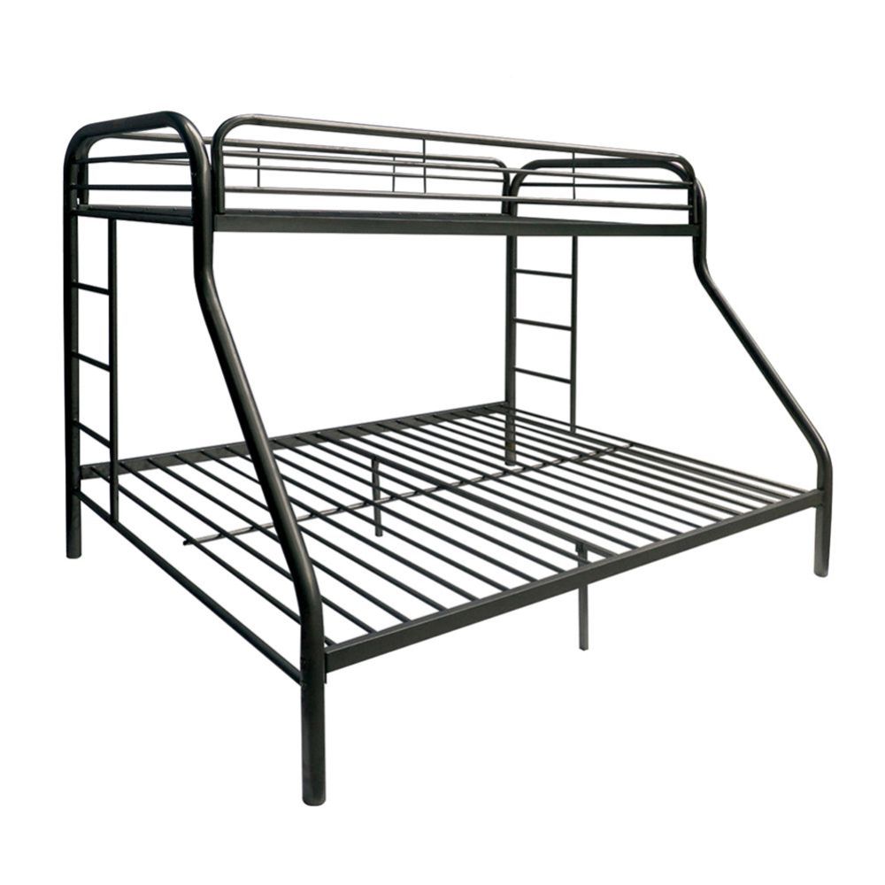 Acme Furniture Tritan Black Twin Over Full Bunk Bed