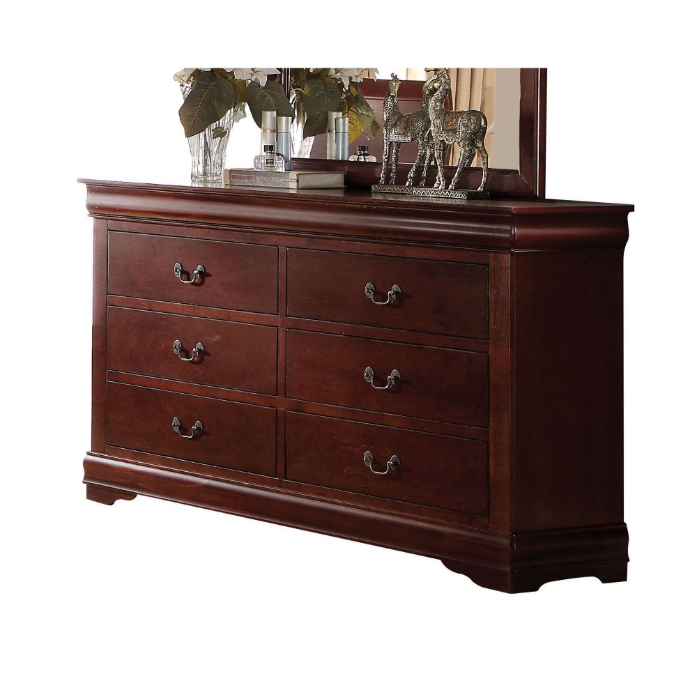 Acme Furniture Louis Philippe Cherry Dresser
