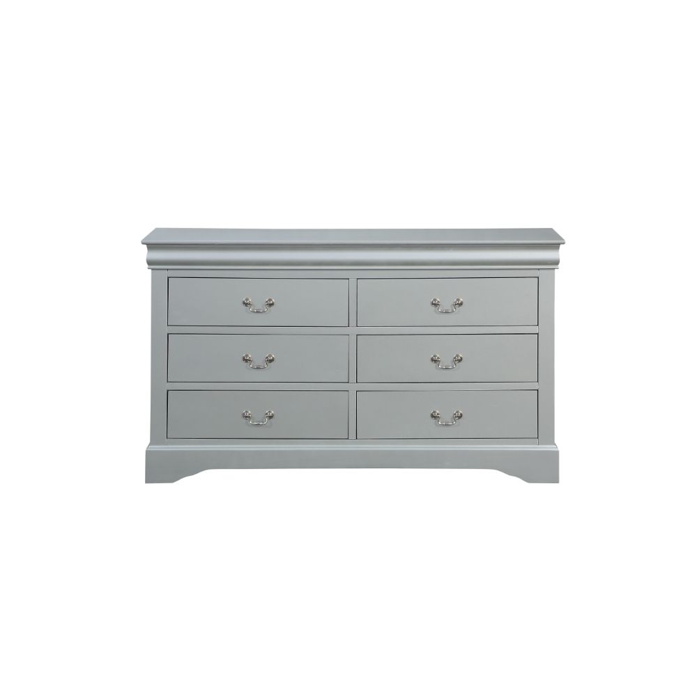 Acme Furniture Louis Philippe Platinum Dresser
