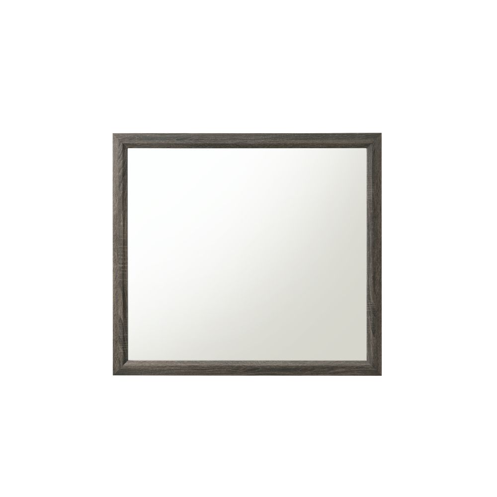 Acme Furniture Valdemar Weathered Gray Mirror