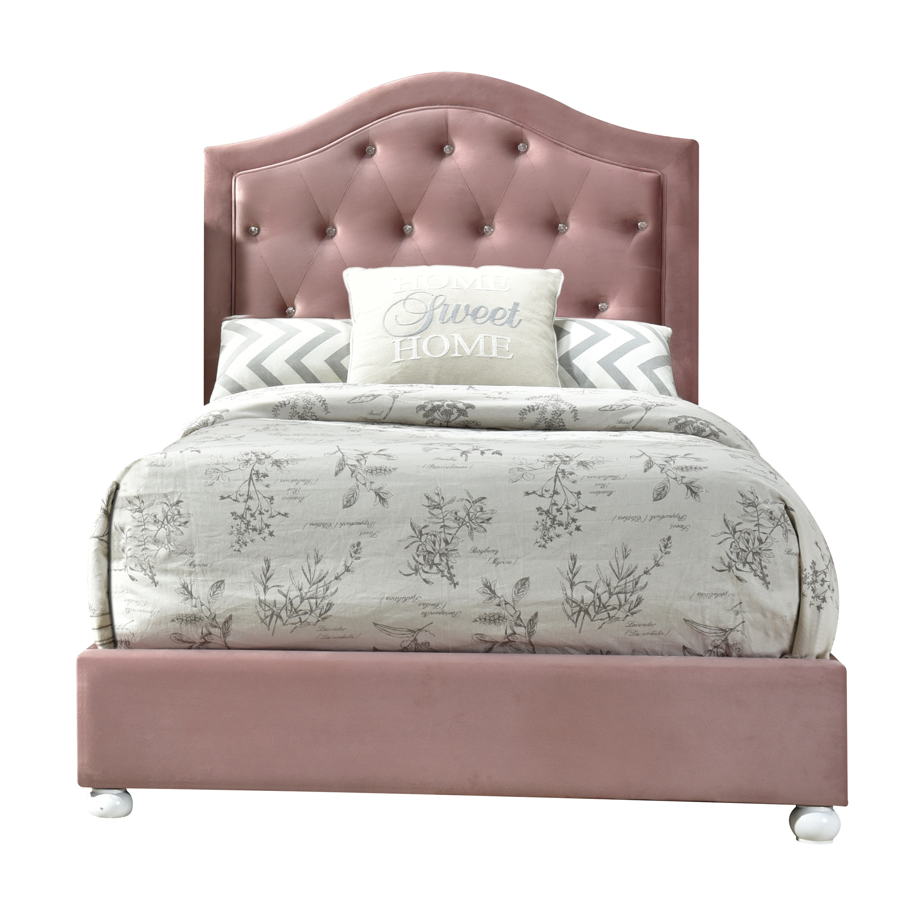 Acme Furniture Reggie Pink Full Bed