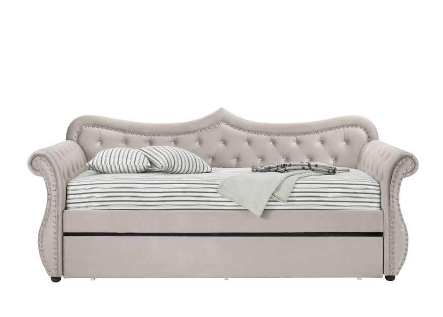 Acme Furniture Adkins Beige Daybed and Trundle