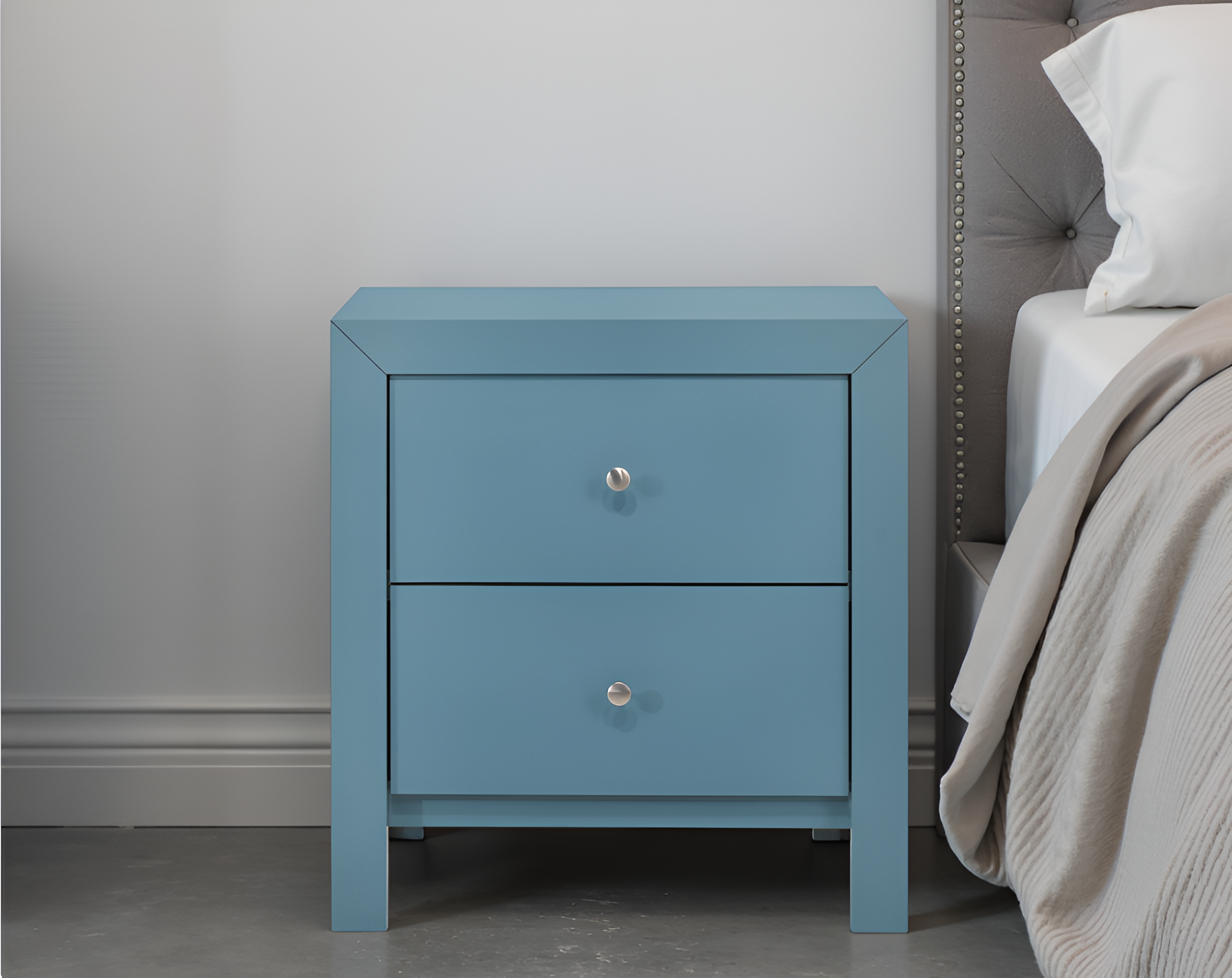 Elite Space Living Osaka Teal Nightstand
