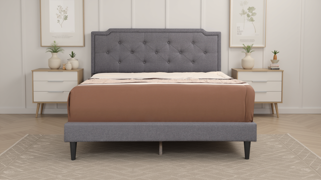 Elite Space Living Getafe Gray Full Bed