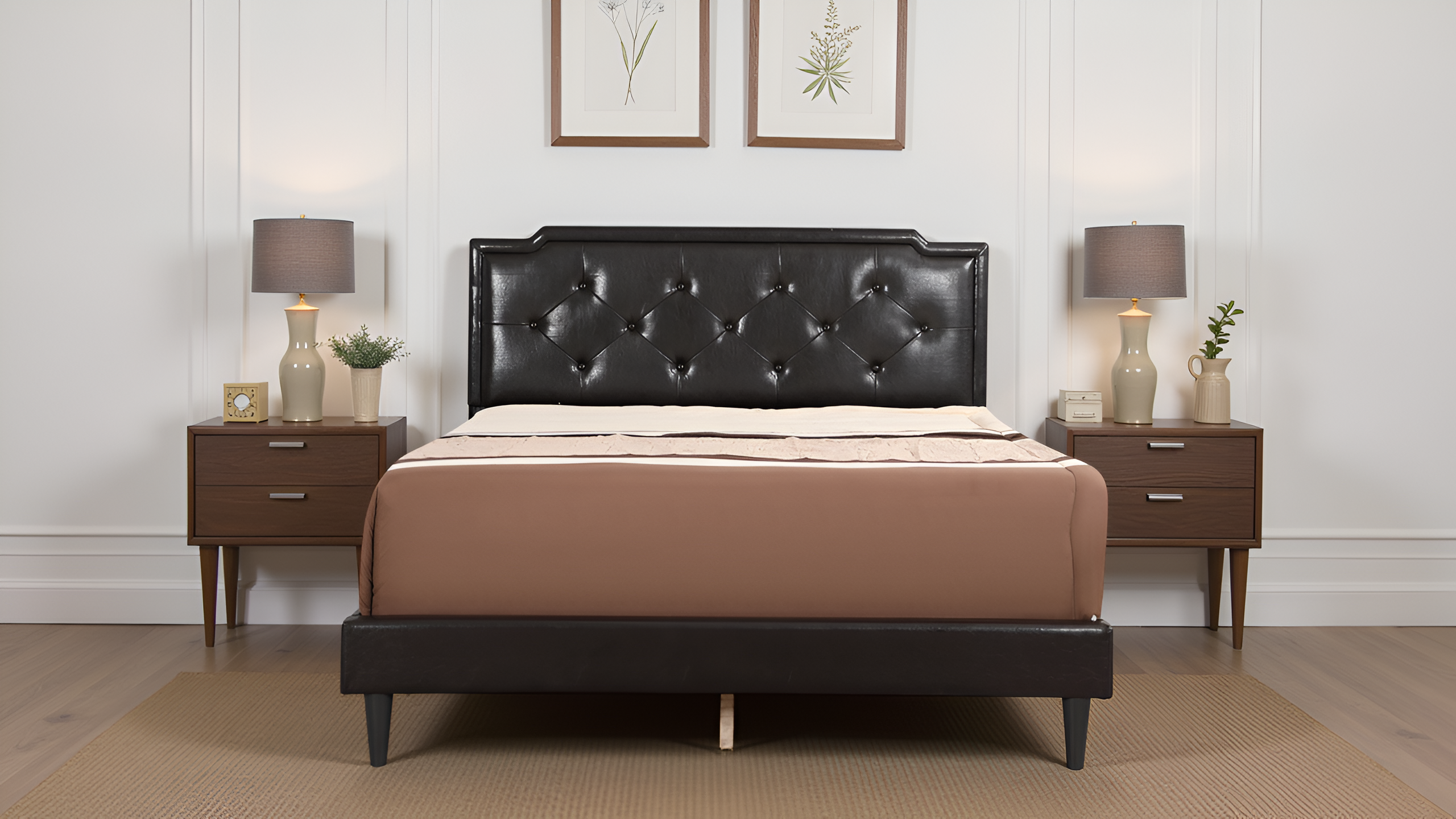 Elite Space Living Getafe Cappuccino Full Bed