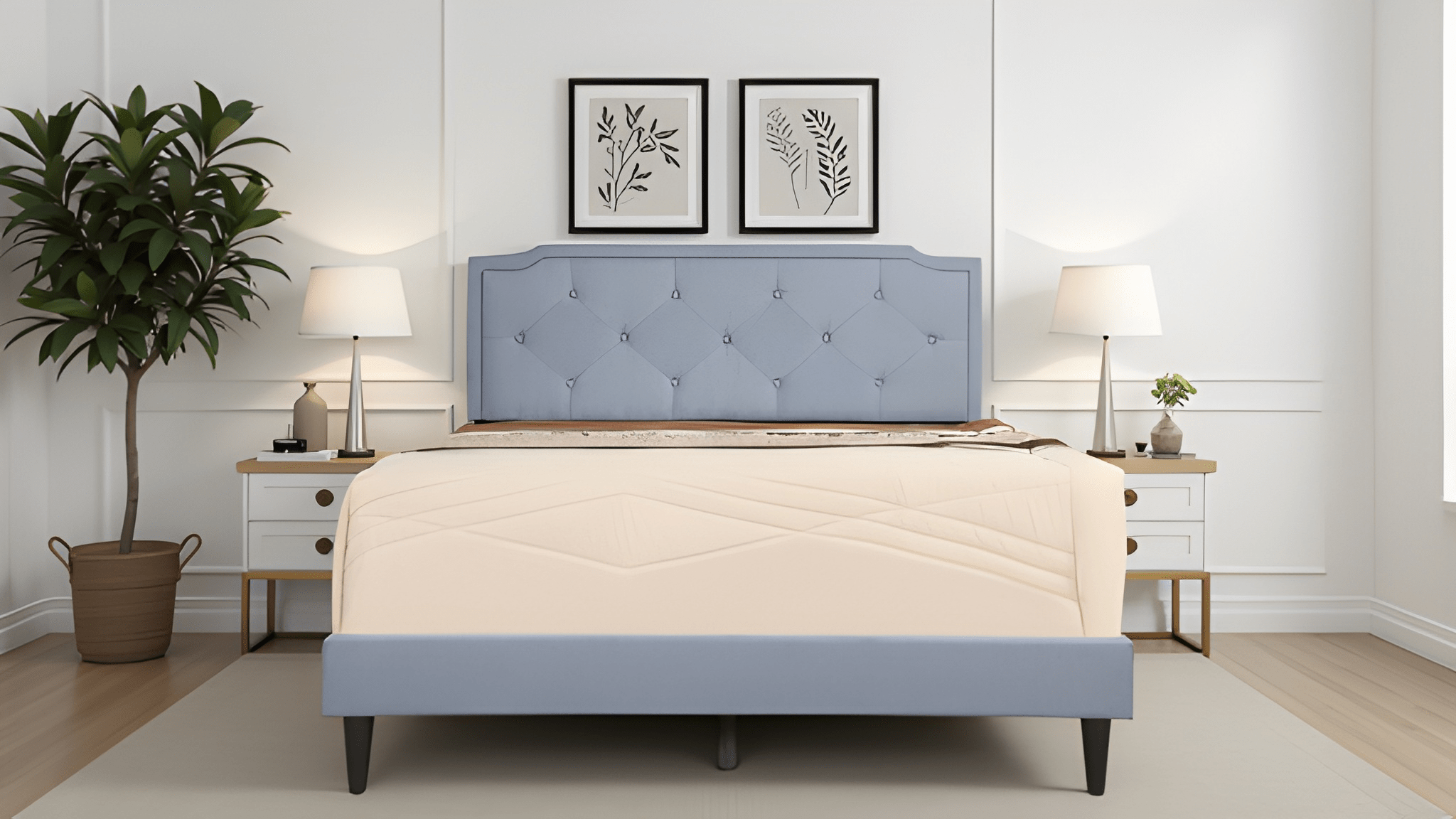 Elite Space Living Getafe Blue Full Bed