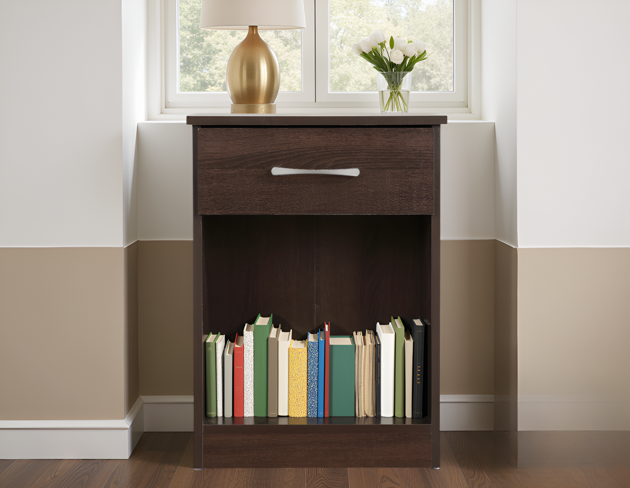 Elite Space Living Kenitra Wenge Nightstand