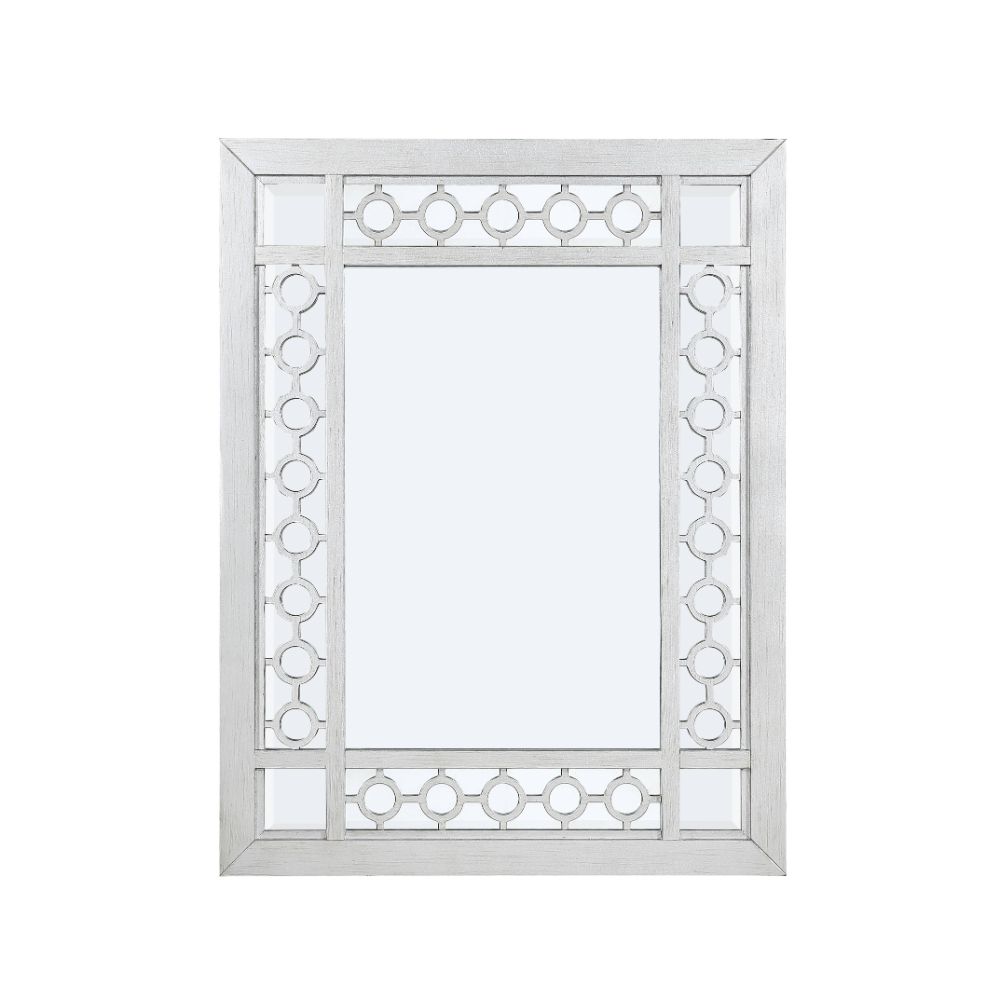Acme Furniture Varian Antique Platinum Mirror