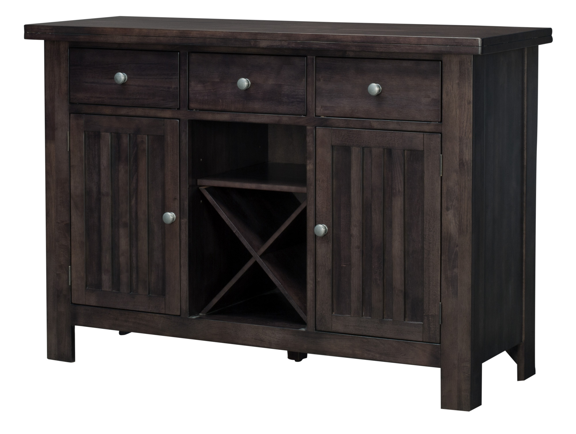 A-America Bremerton Warm Gray Slat Server