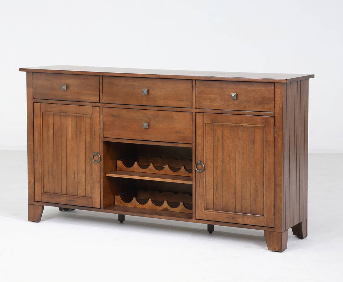 A-America Toluca Rustic Amber 66 Inch Server