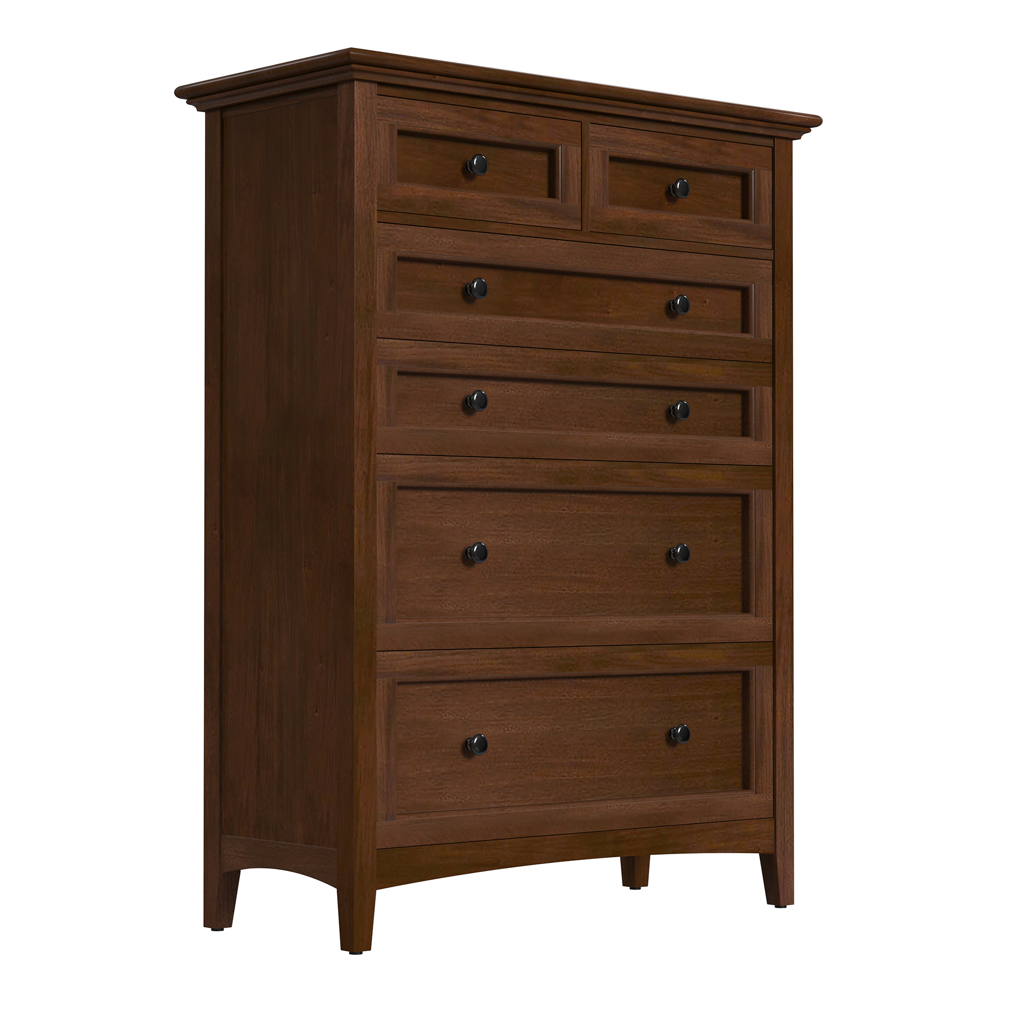 A-America Westlake Cherry Brown 6 Drawer Chest