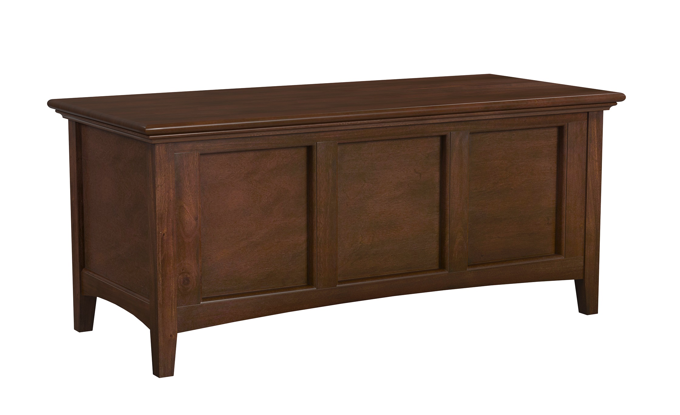 A-America Westlake Cherry Brown Cedar Lined Blanket Trunk