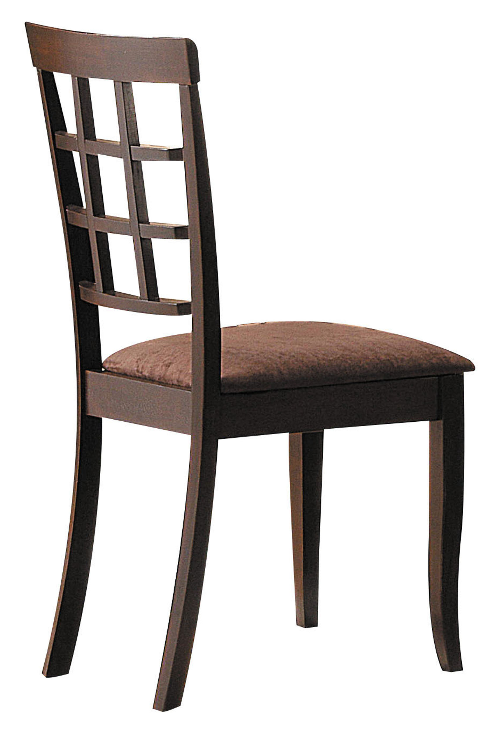 2 Acme Furniture Cardiff Dark Brown Espresso Side Chairs