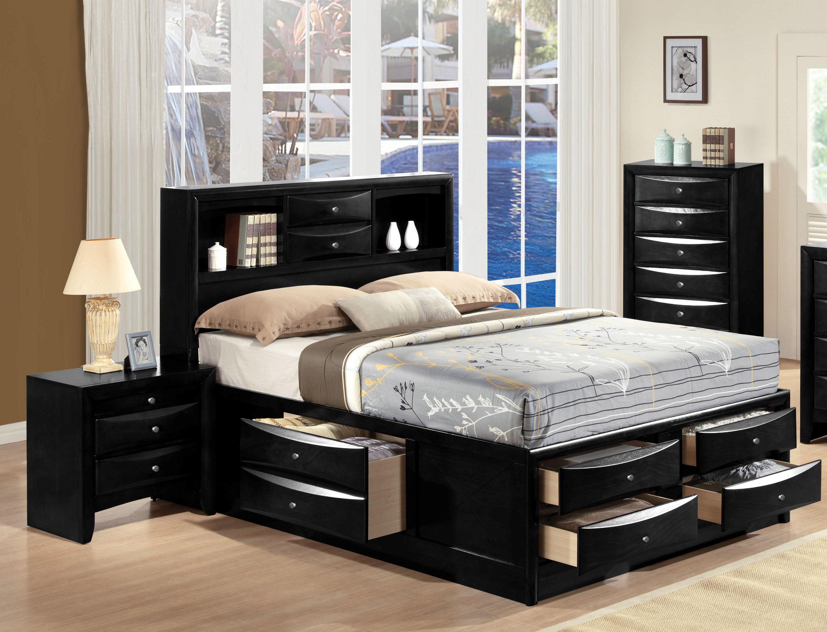 Acme Furniture Ireland Black Master Bedroom Set ACM-14440-Set