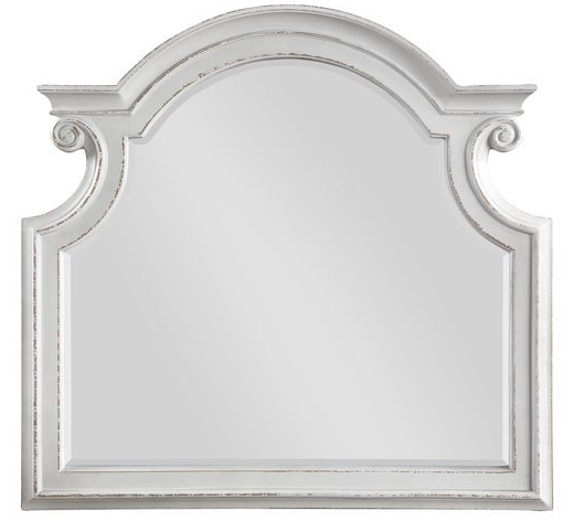 Acme Furniture Florian Antique White Mirror