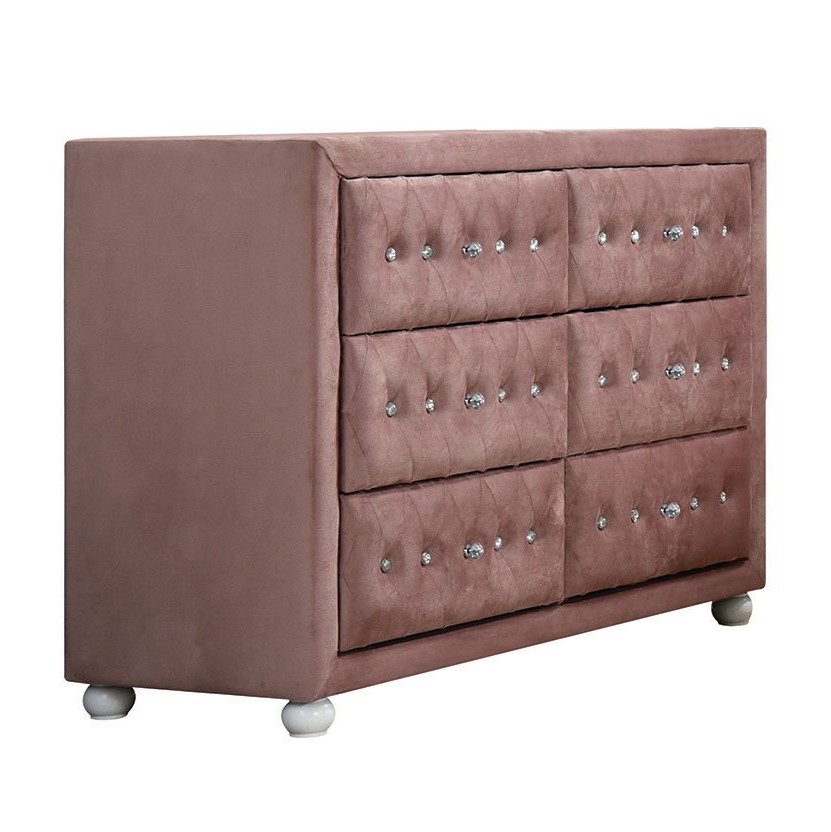 Acme Furniture Reggie Pink Dresser