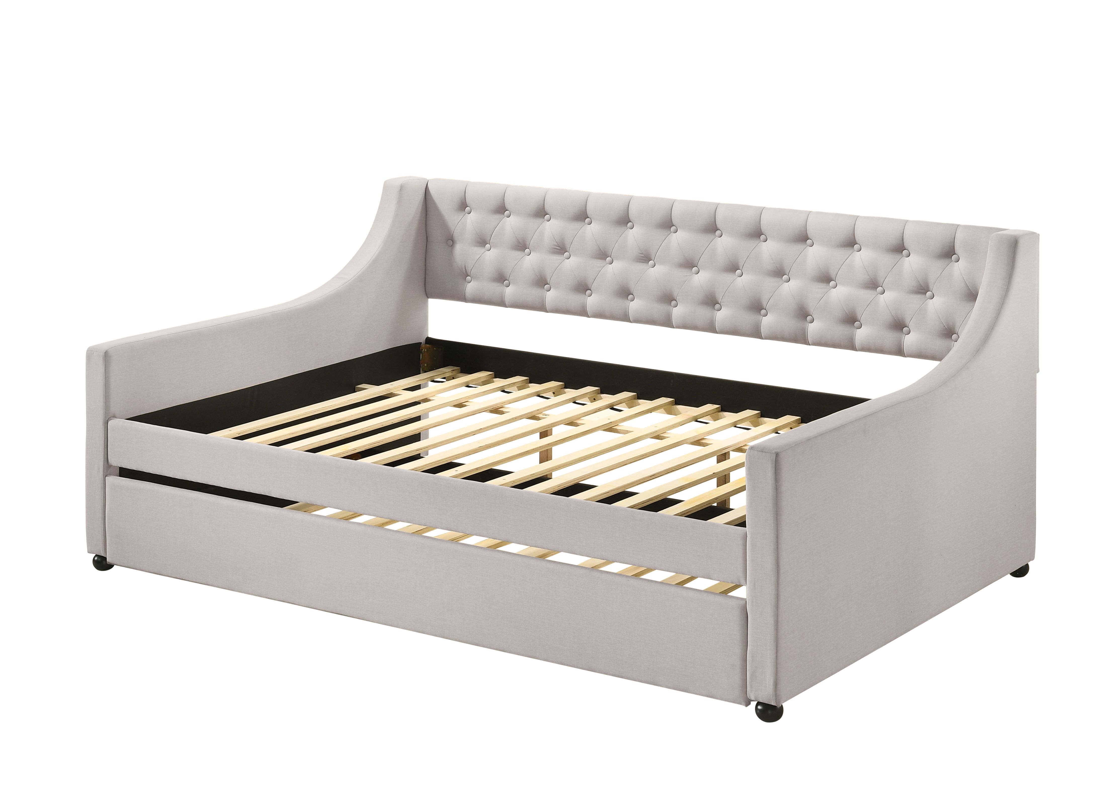 Acme Furniture Lianna Fog Full Trundle Daybed