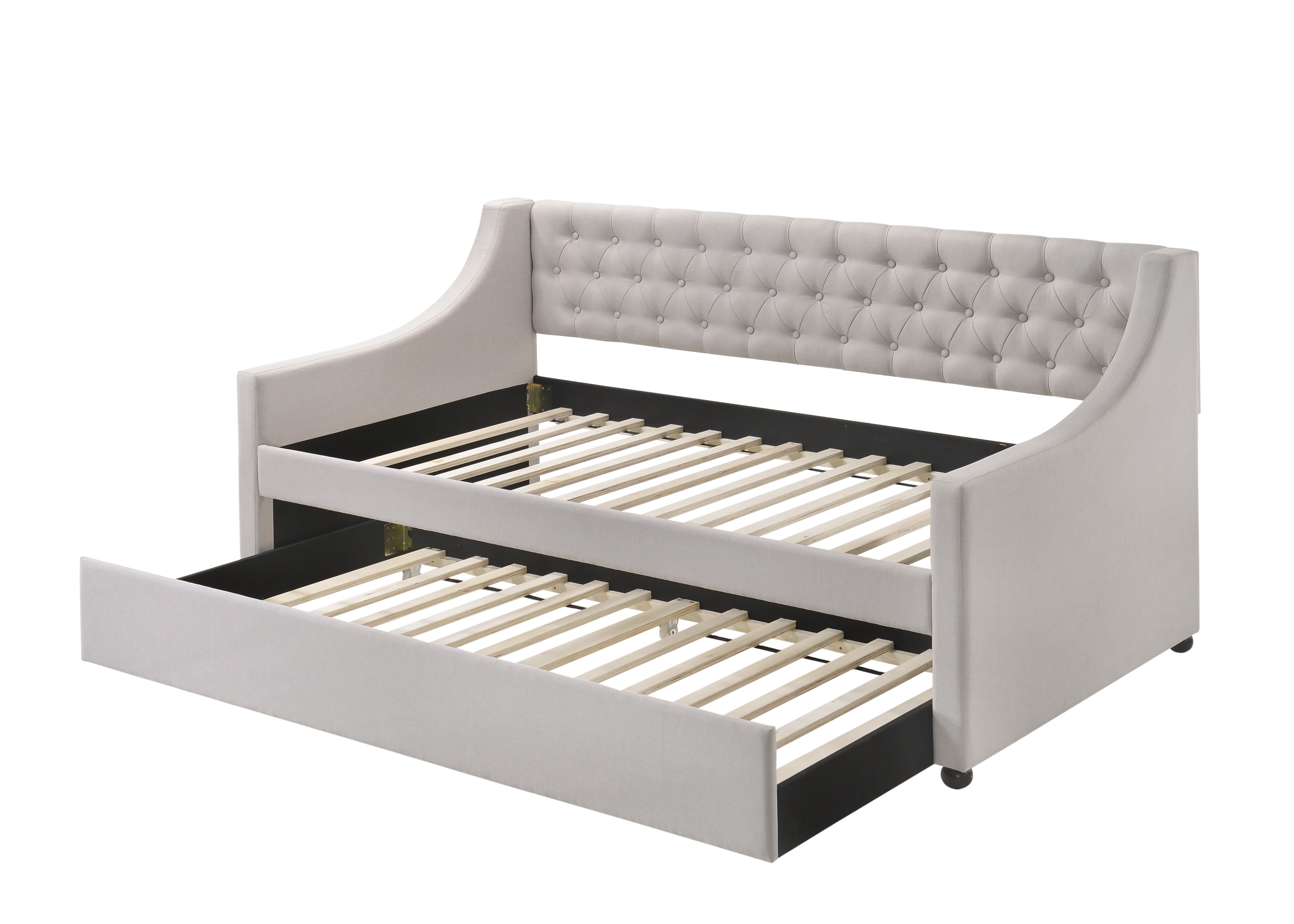 Acme Furniture Lianna Fog Twin Trundle Daybed