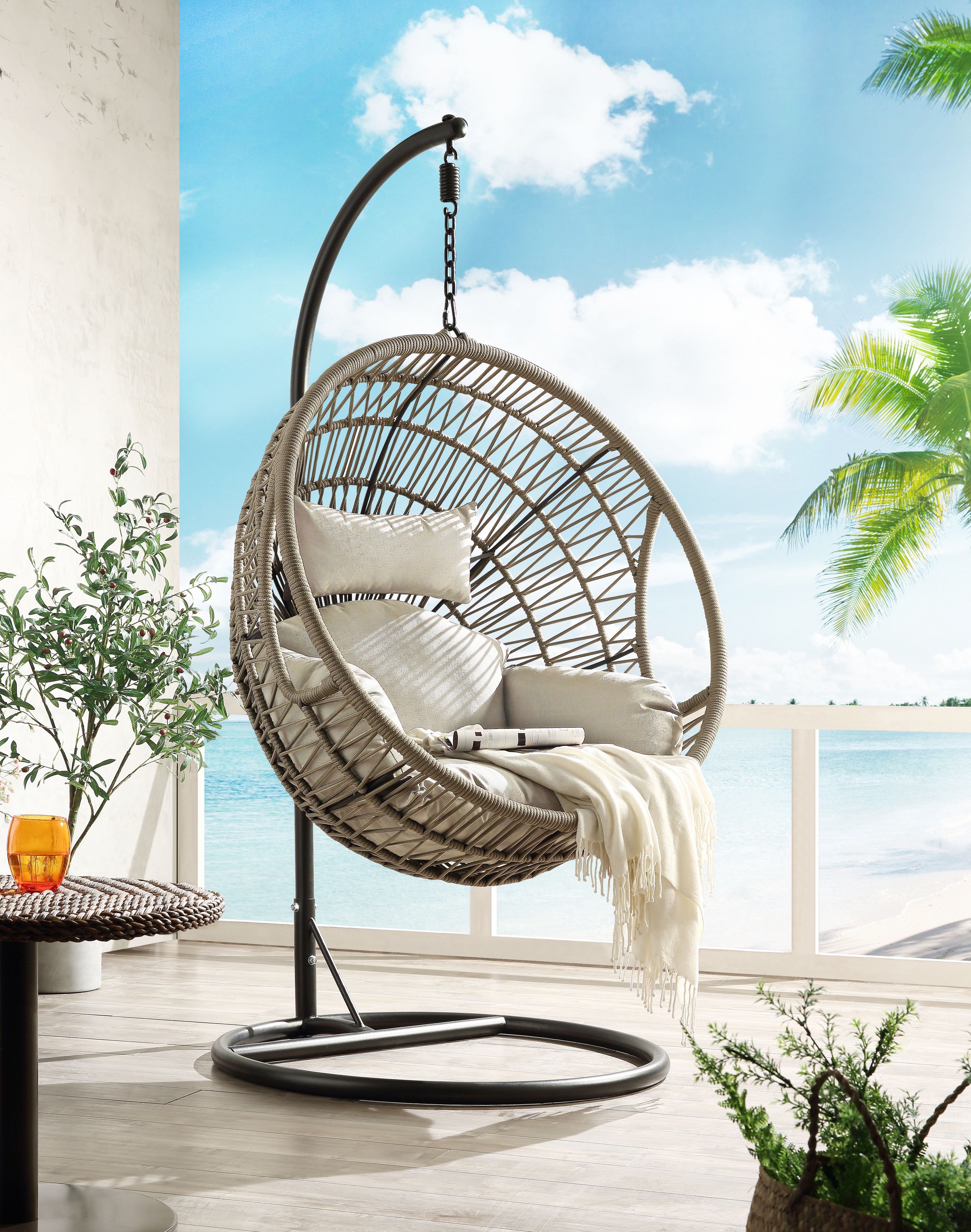 Acme Furniture Vasant Hanging Chair - Thumbnail 3