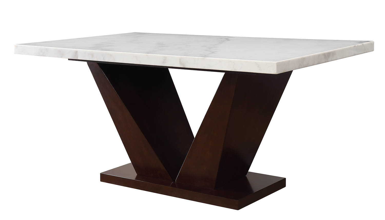 Acme Furniture Forbes White Walnut Dining Table ACM-72120