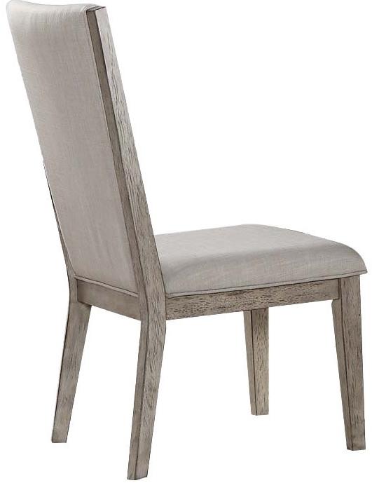 2 Acme Furniture Rocky Gray Oak Side Chairs