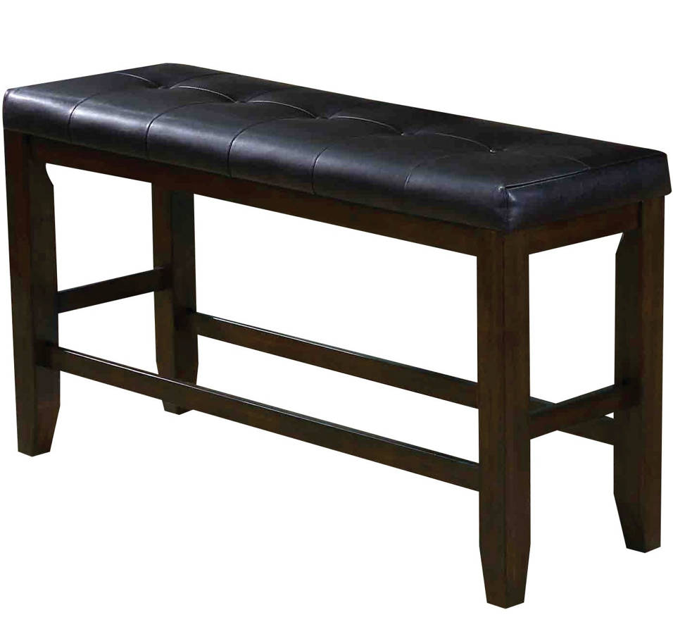 Acme Furniture Urbana Black Espresso Counter Height Bench