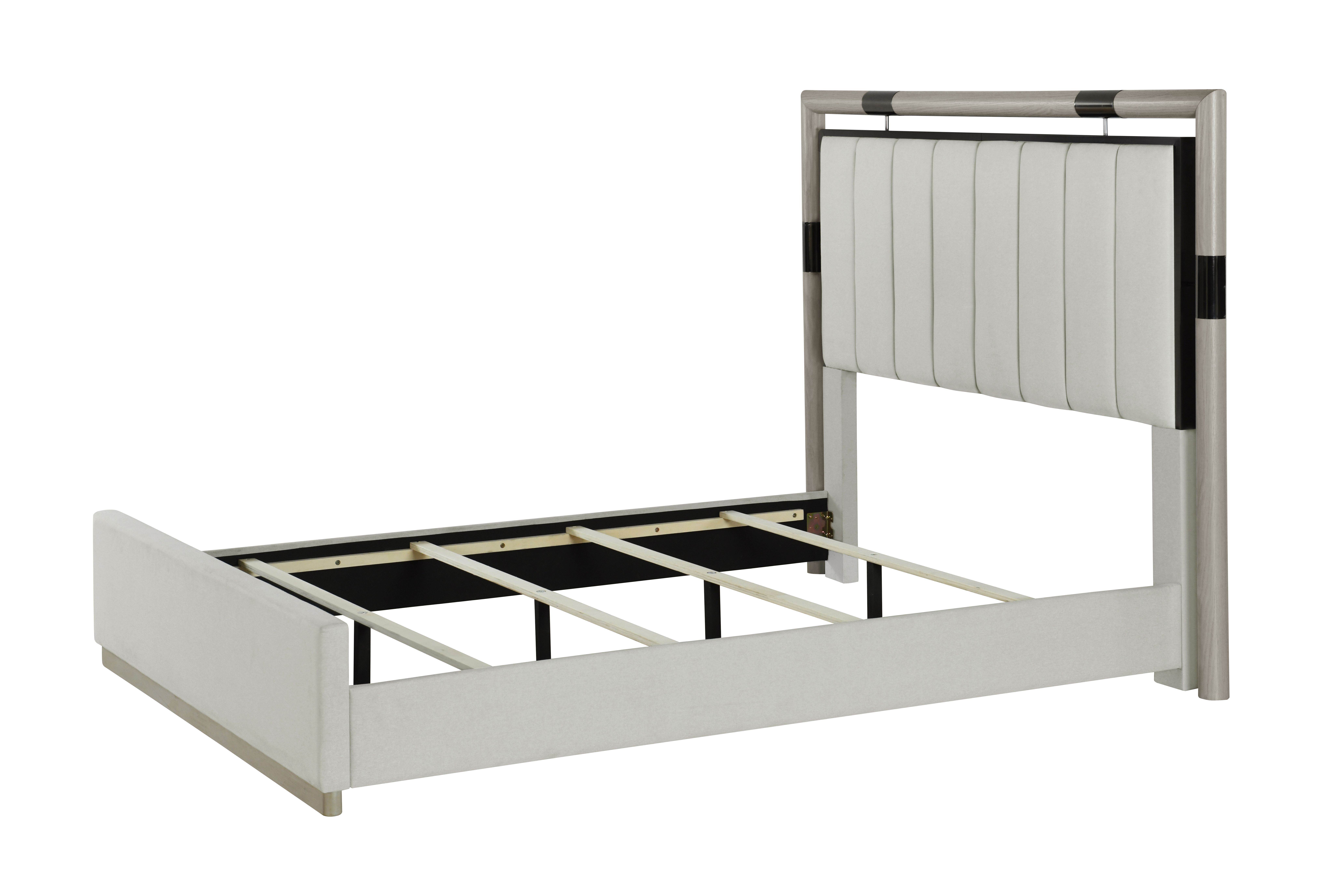 Acme Furniture Marta Beige Natural Queen Bed