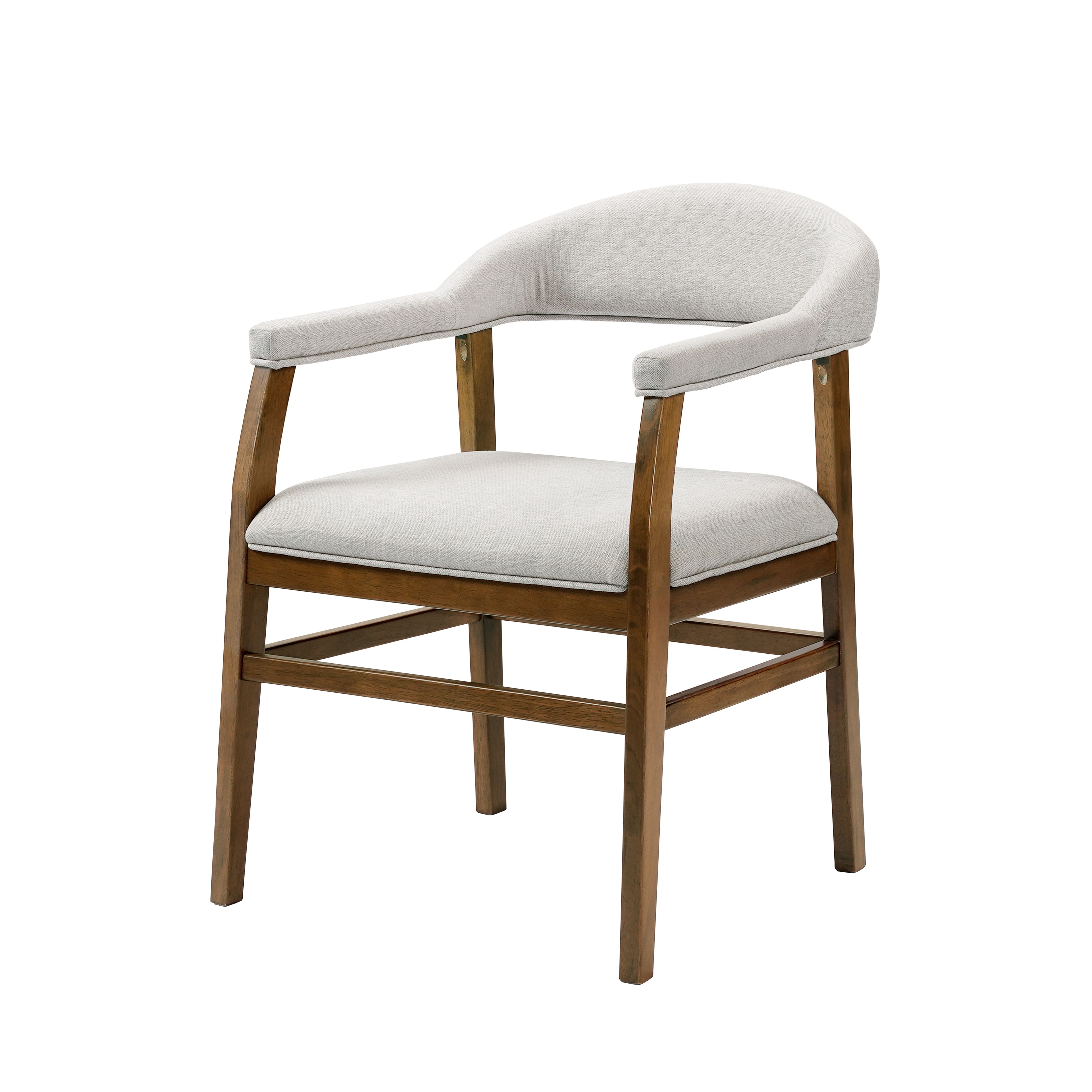 2 Acme Furniture Darcy Dark Walnut Arm Chairs