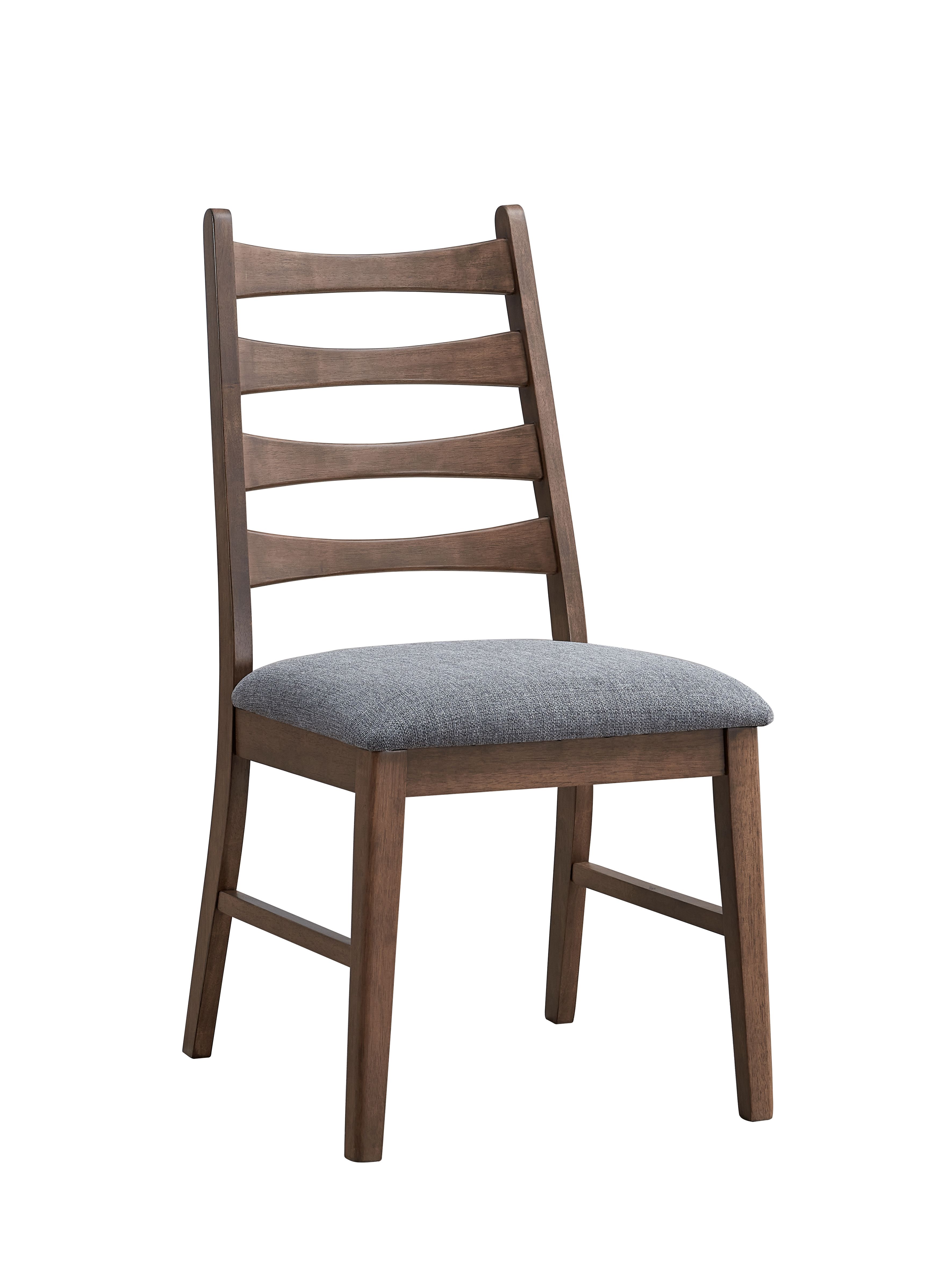 2 Acme Furniture Mayah Dark Gray Walnut Side Chairs