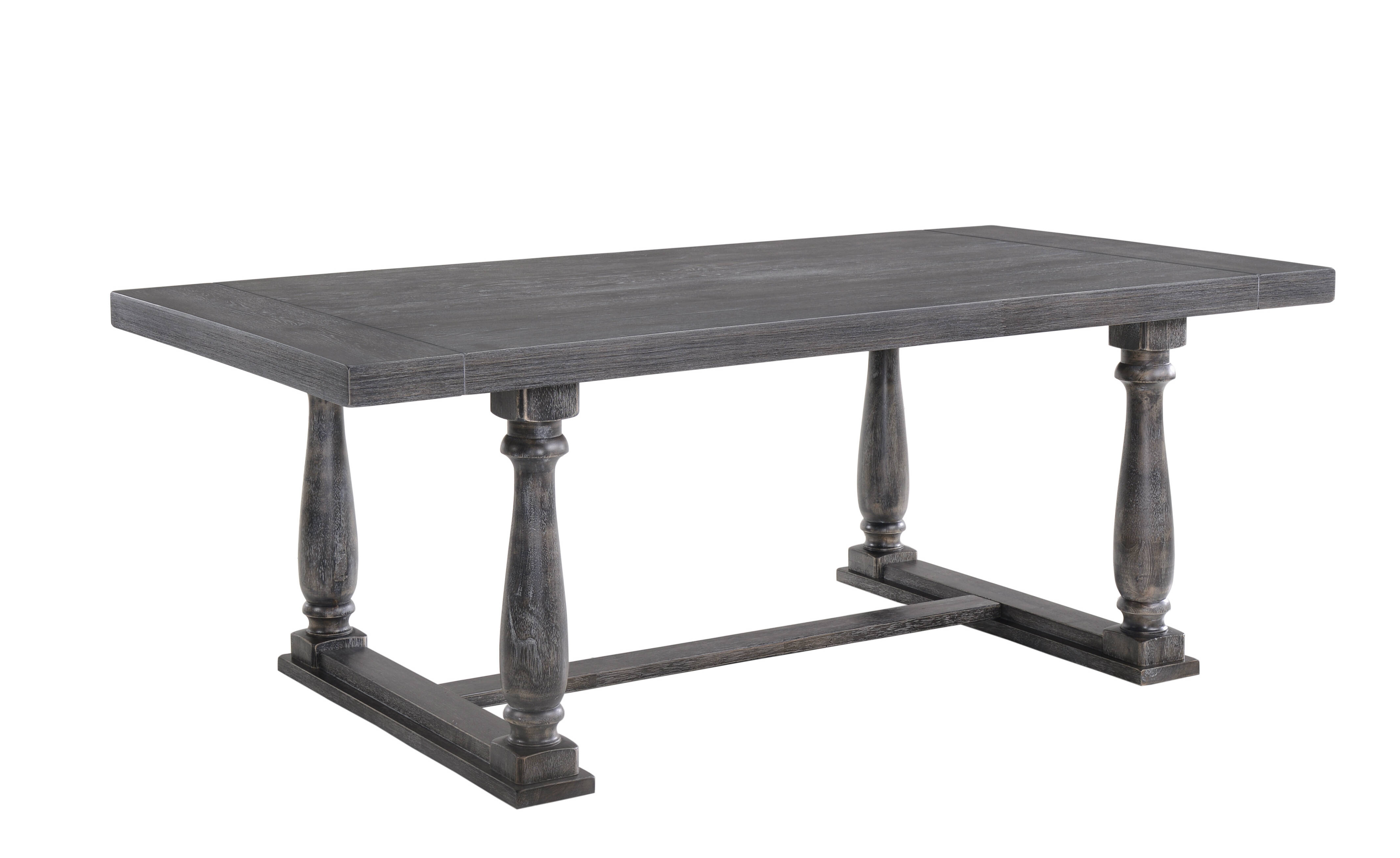 Acme Furniture Bernard Weathered Gray Oak Dining Table