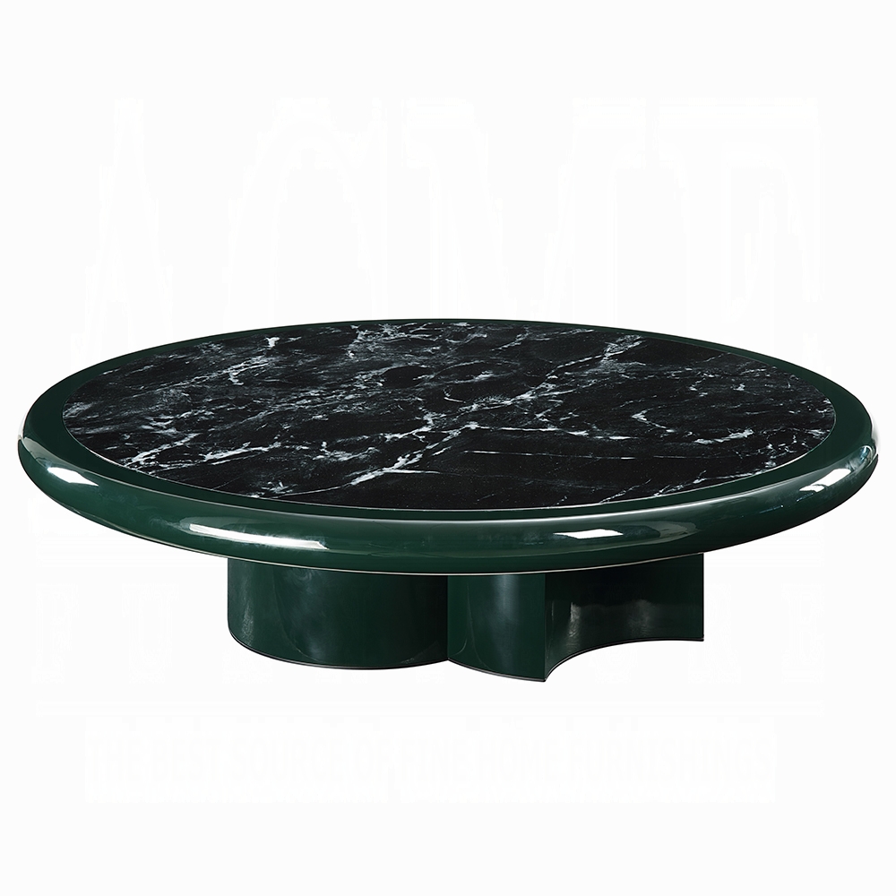 Acme Furniture Ronald Dark Green Coffee Table