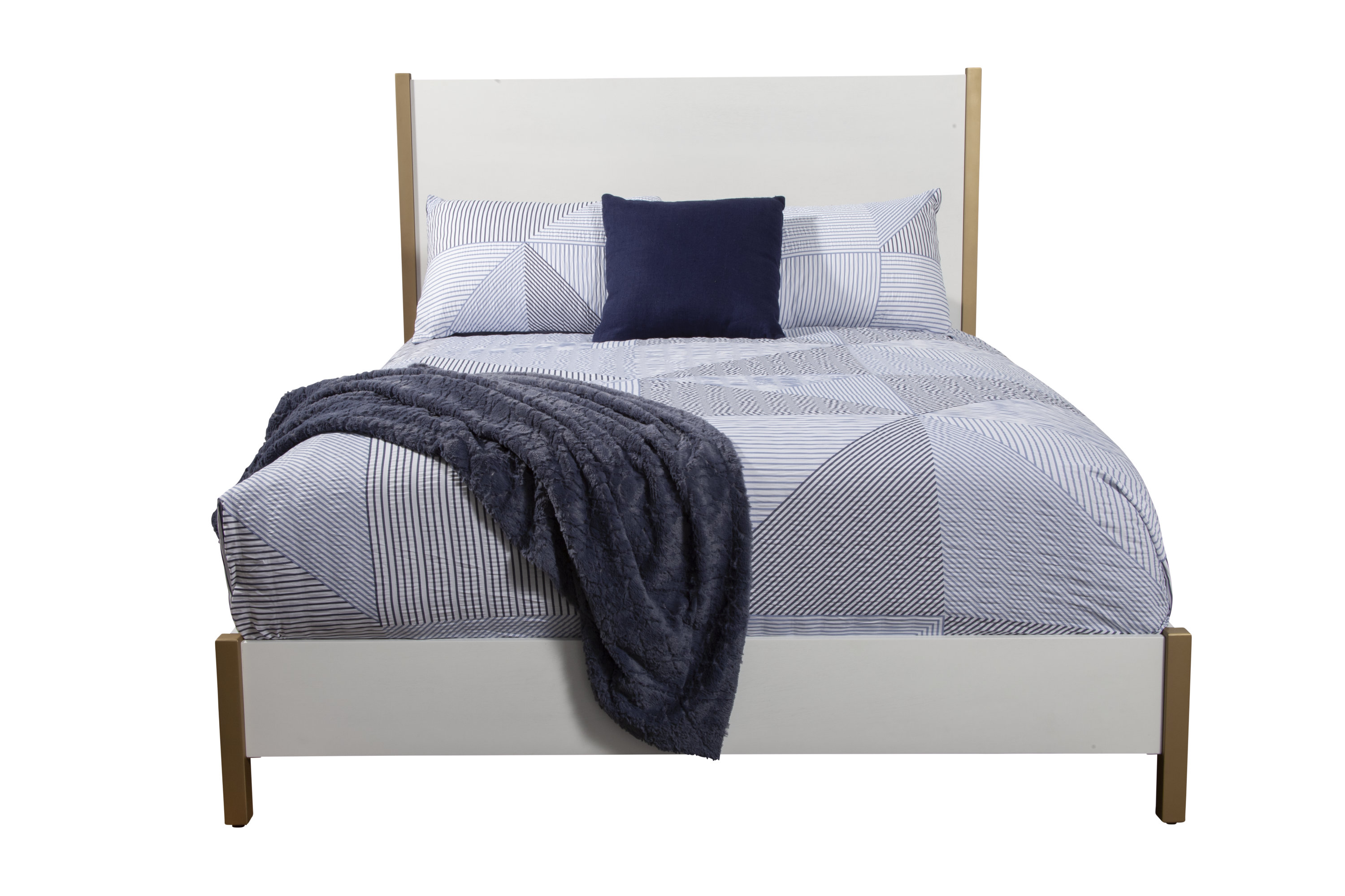 Alpine Furniture Madelyn Panel Bed - Thumbnail 5