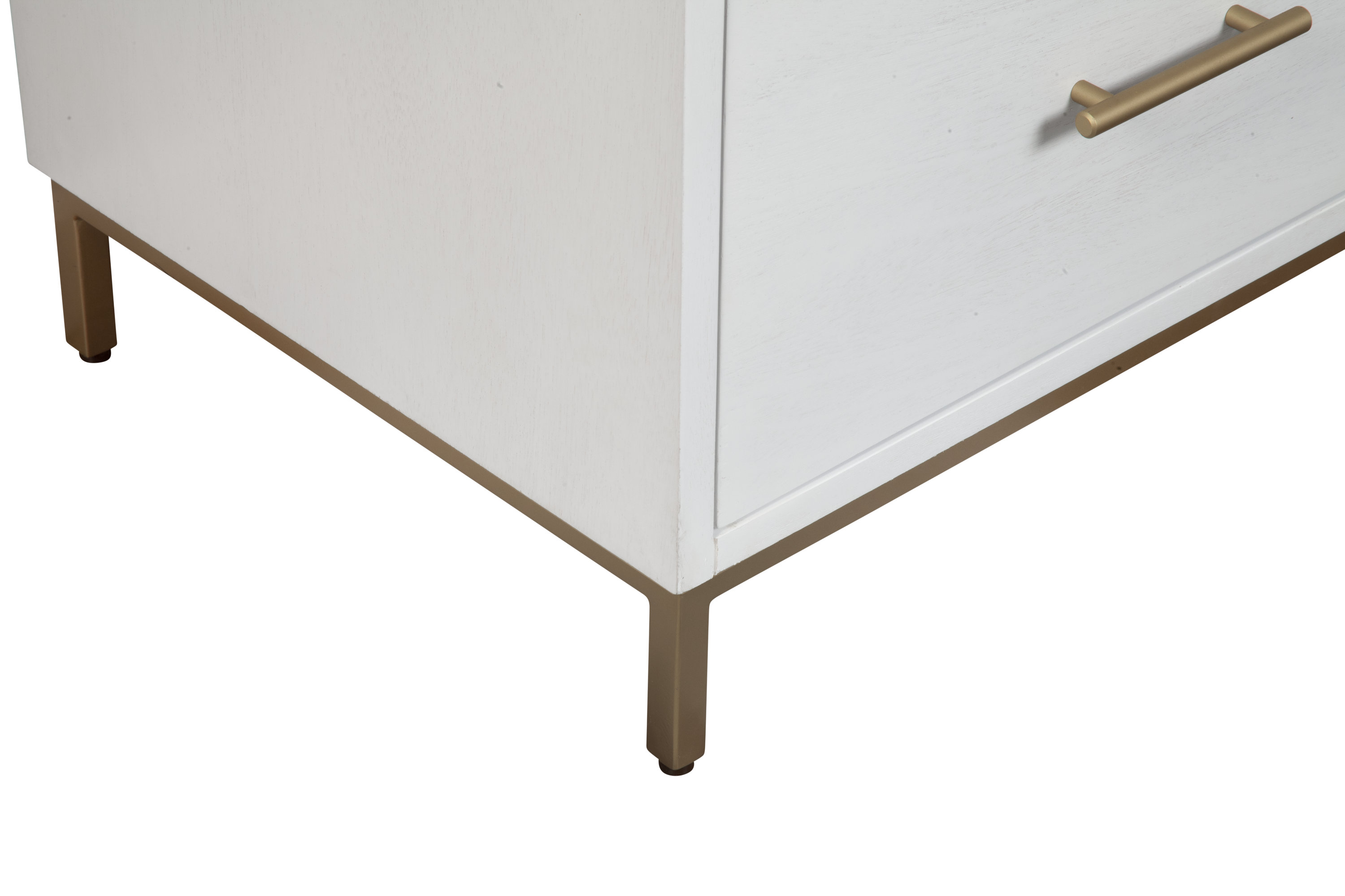 Alpine Furniture Madelyn White Six Drawer Dresser