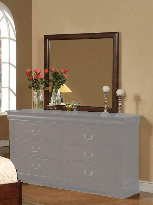 Alpine Furniture West Haven Cappuccino Mirror