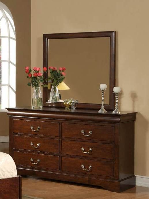 Alpine Furniture West Haven Cappuccino Mirror