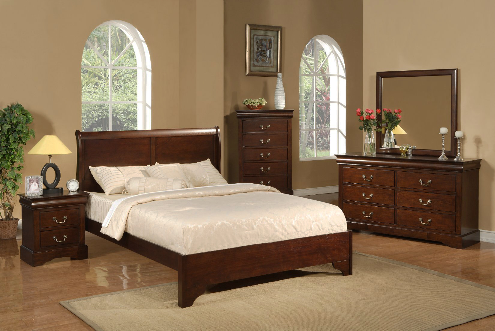 Alpine Furniture West Haven Cappuccino Mirror