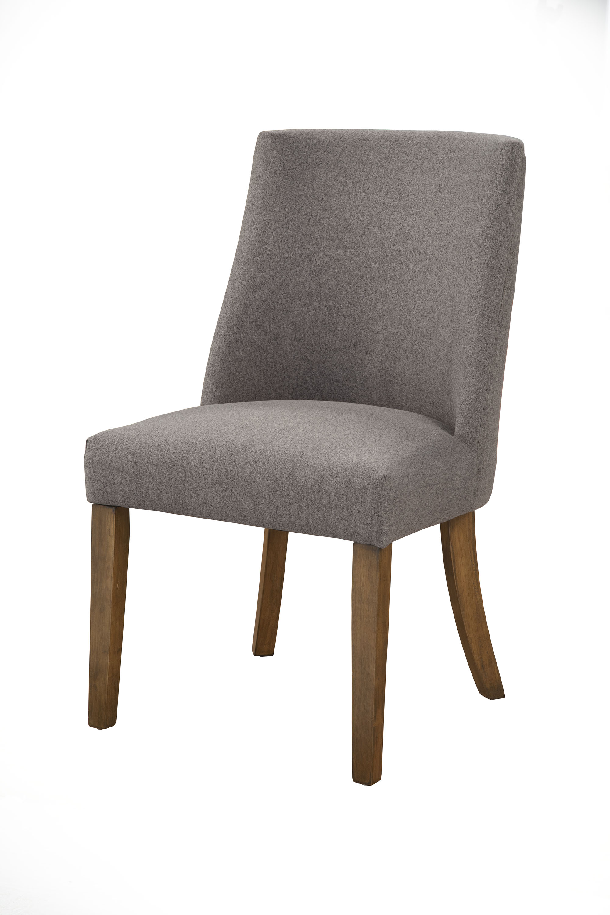 2 Alpine Furniture Kensington Reclaimed Natural Dark Grey Parson Chairs