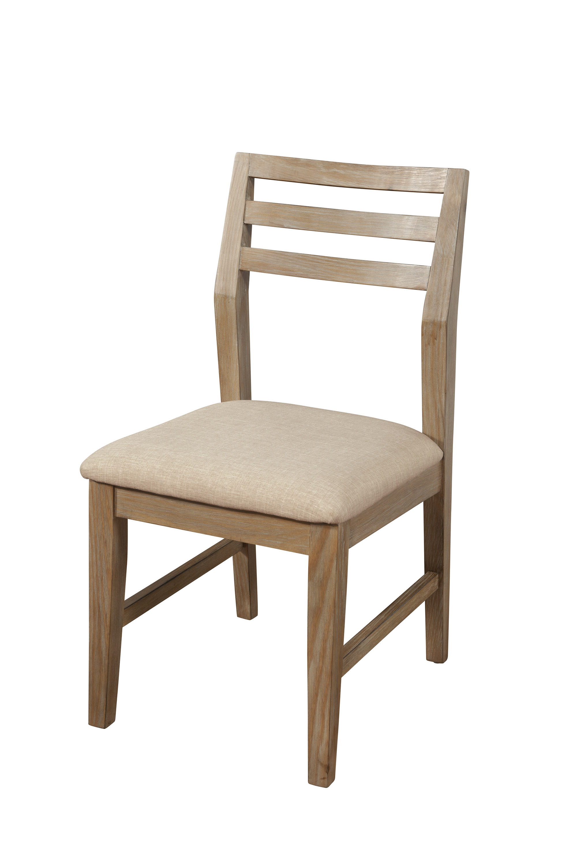 2 Alpine Furniture Aiden Weathered Natural Side Chairs