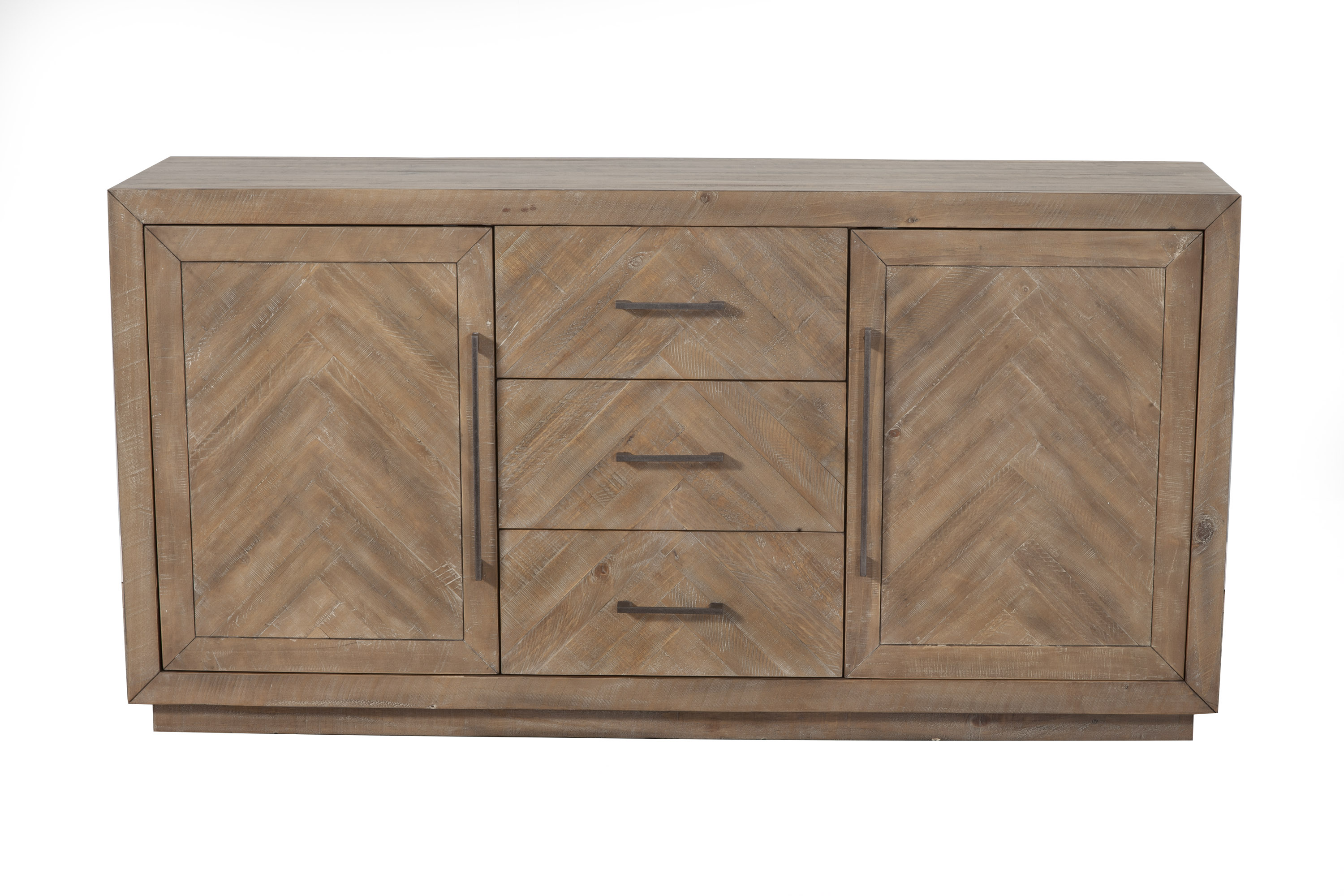 Alpine Furniture Aiden Weathered Natural Sideboard