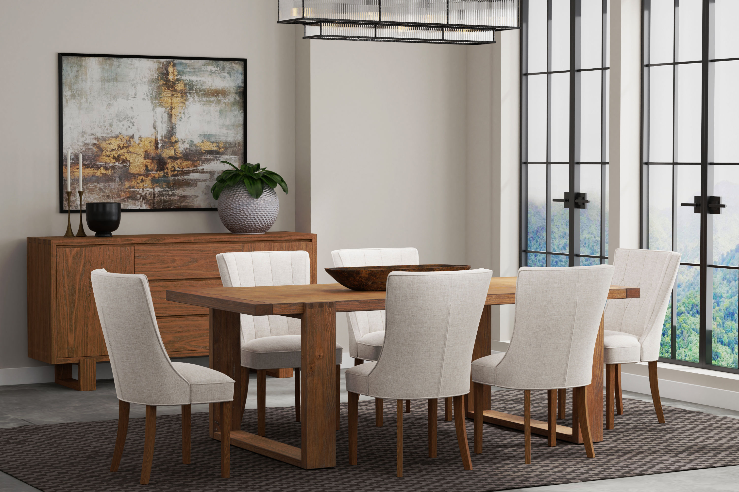 Alpine Furniture Ayala Dining Table - Thumbnail 2