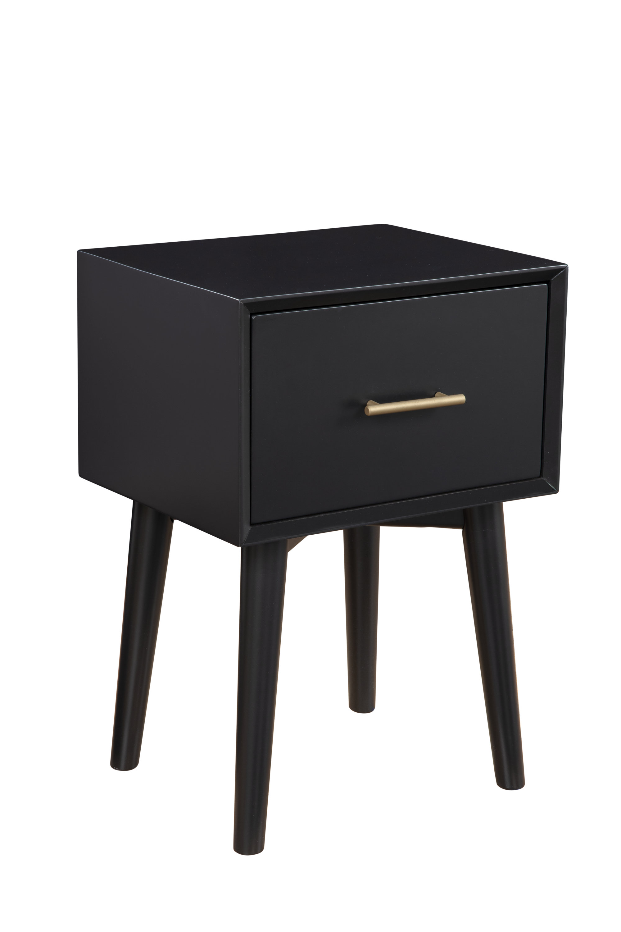 Alpine Furniture Flynn Black End Table