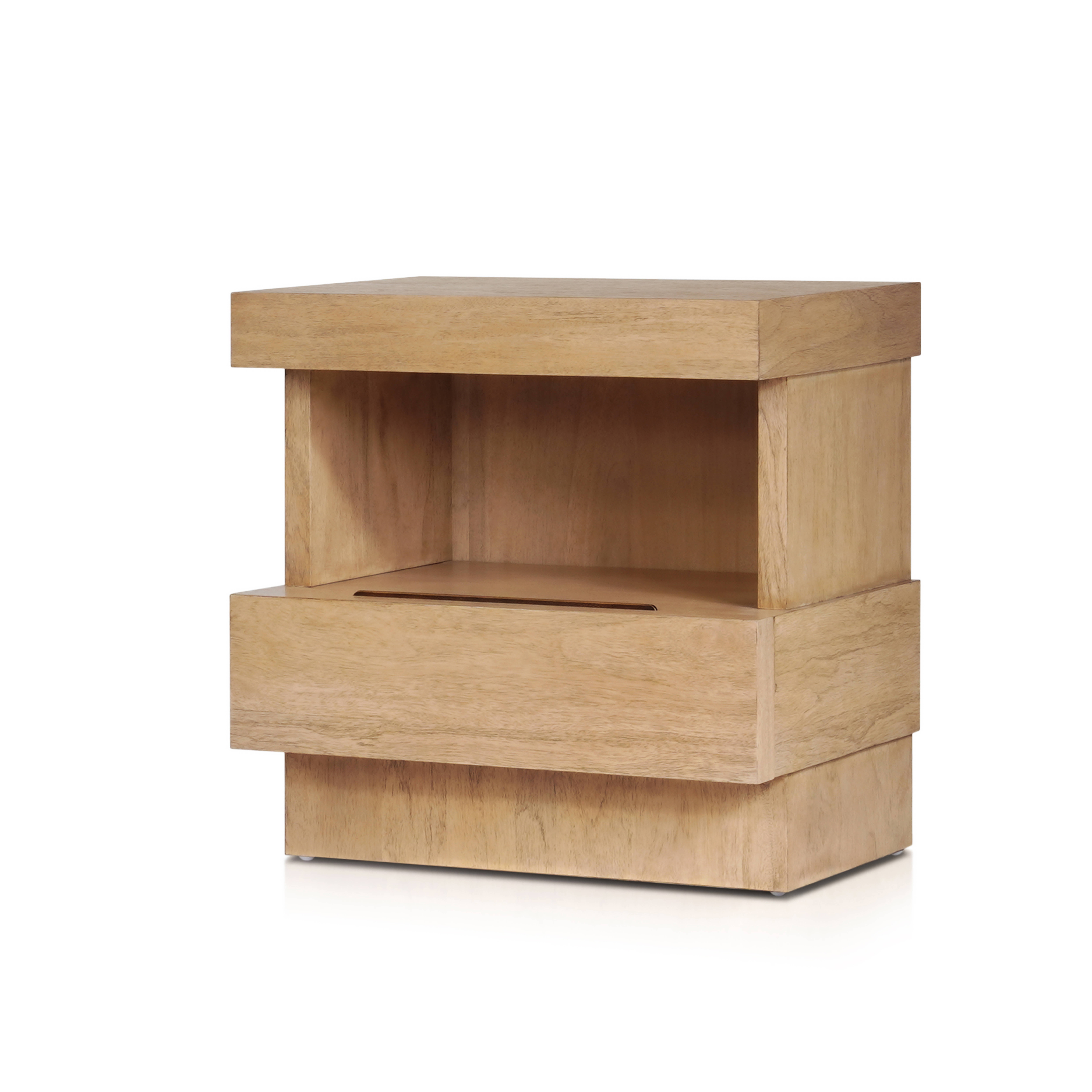 Origins by Alpine Mona Oak Nightstand