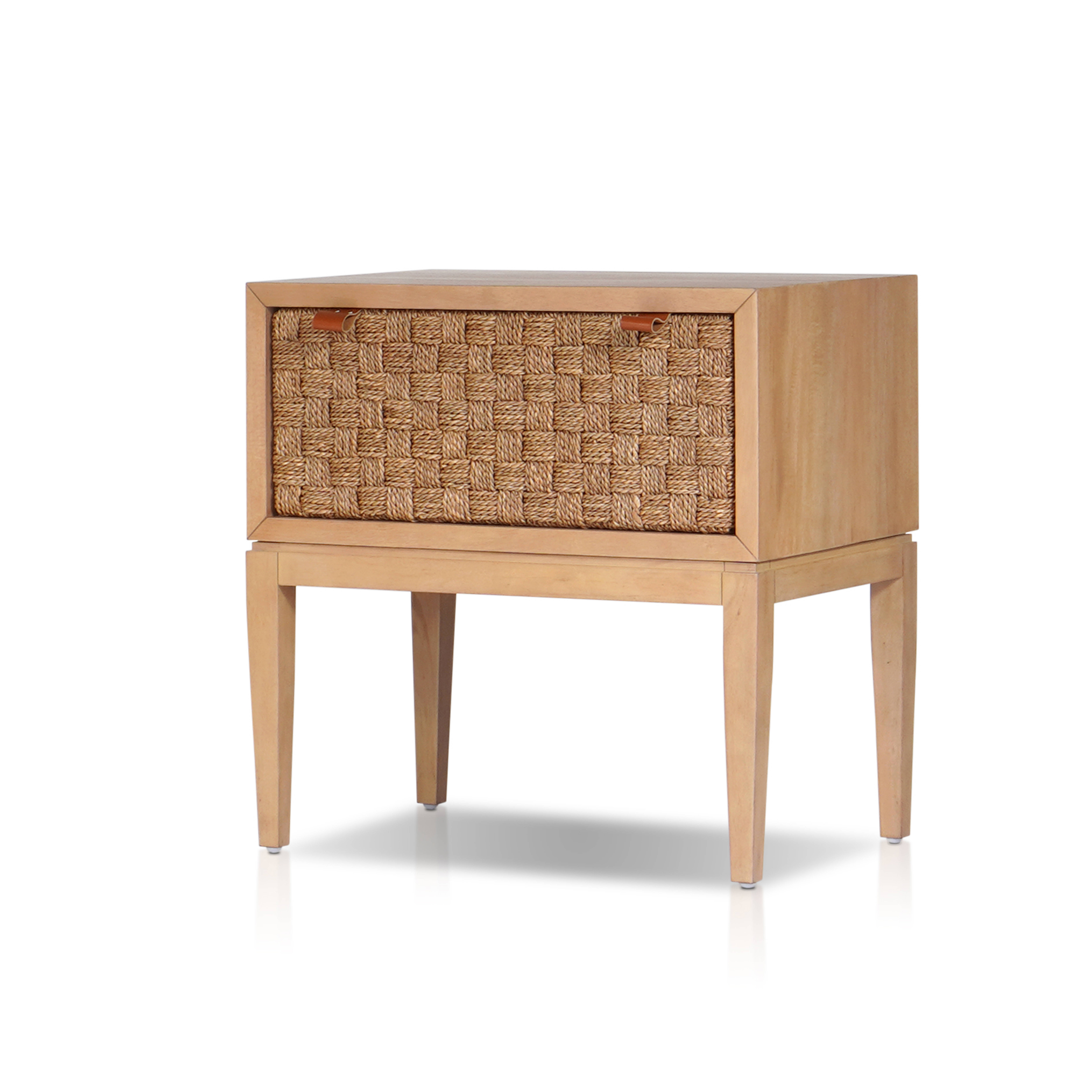 Origins by Alpine Roxanna Natural Nightstand