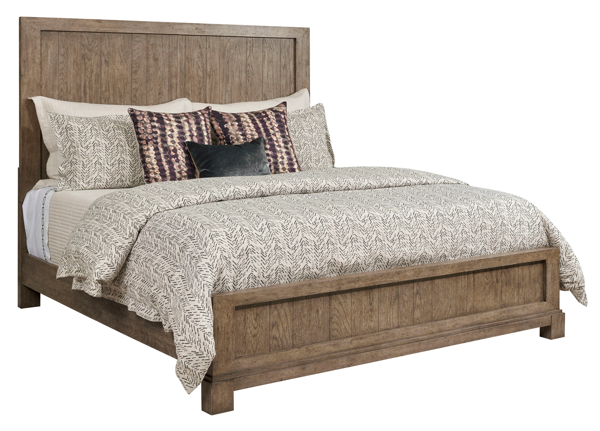 American Drew Trenton Smoke Panel Queen Bed