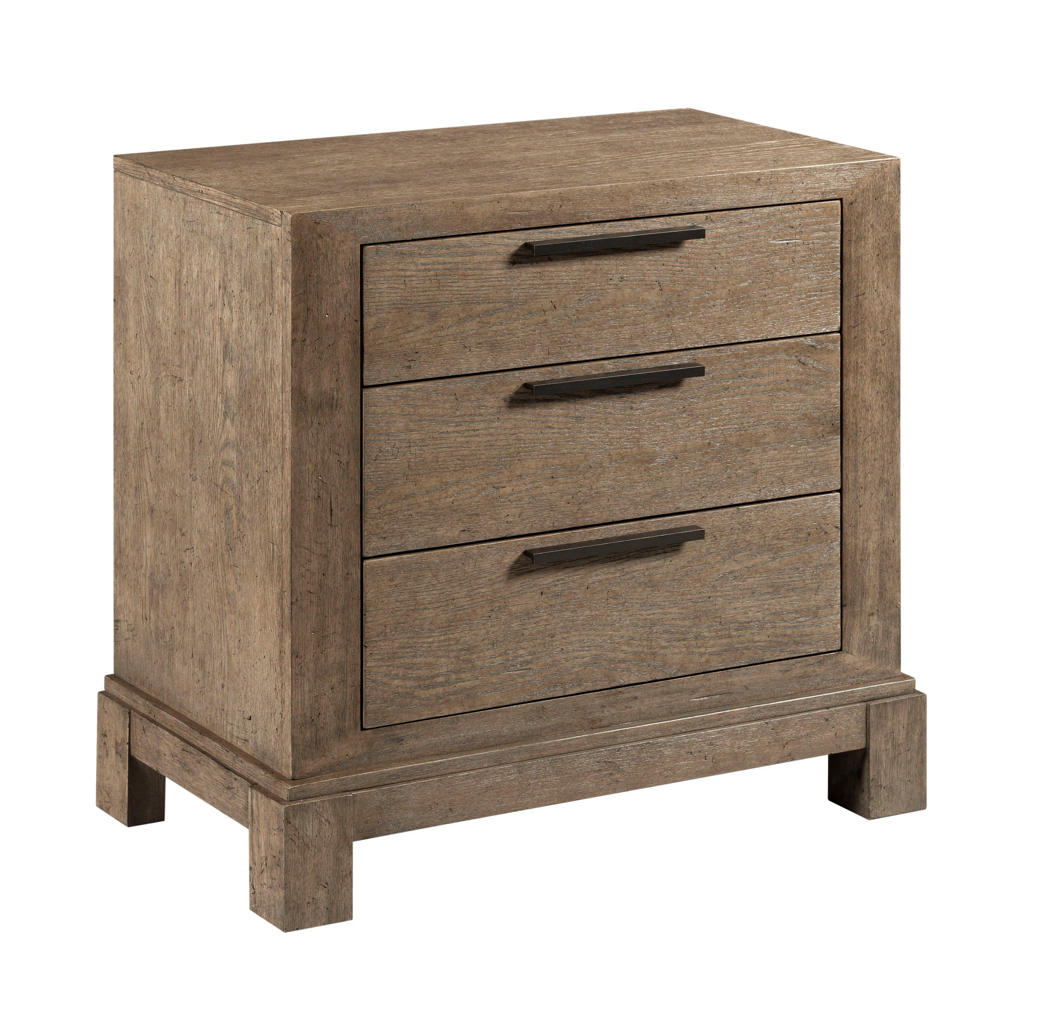 American Drew Hollins Smoke Nightstand
