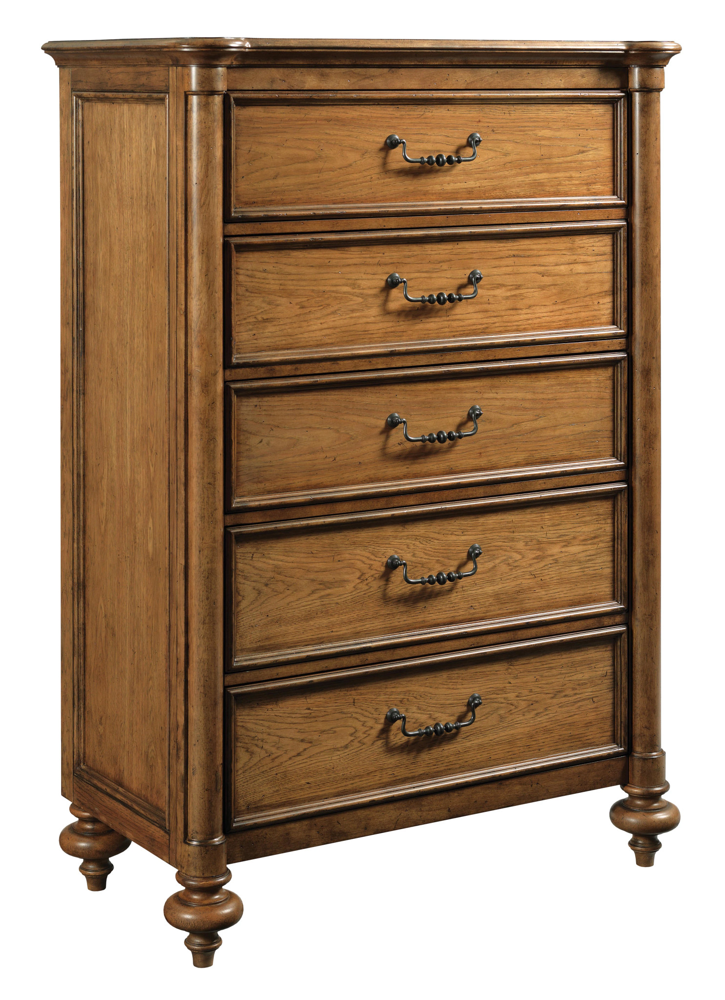 American Drew Penley Cognac Drawer Chest